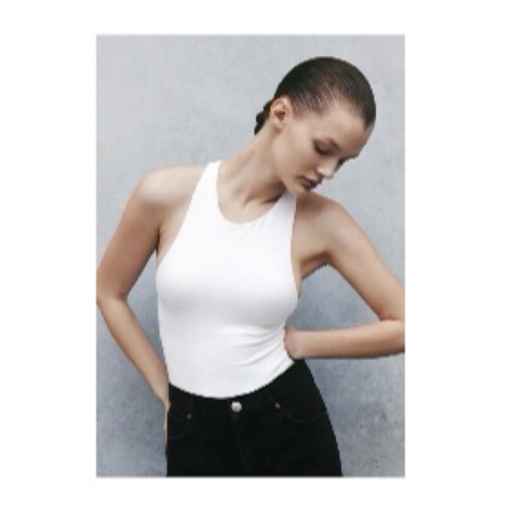 Zara halterneck bodysuit